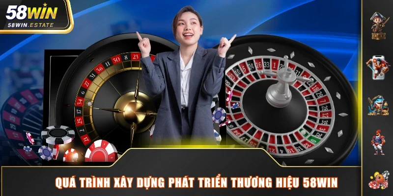 Quá trình xây dựng phát triển thương hiệu 58WIN